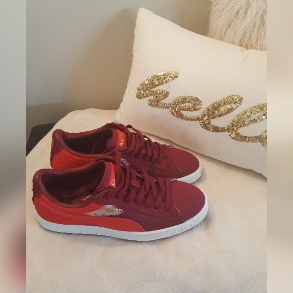 Puma Basket MMQ hand dyed men's 8.5 shoes